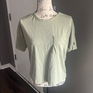 Cable & Gauge Studio Light Green Top